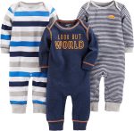 Simple Joys by Carter's Baby Boys' Jumpsuits, Pack of 3